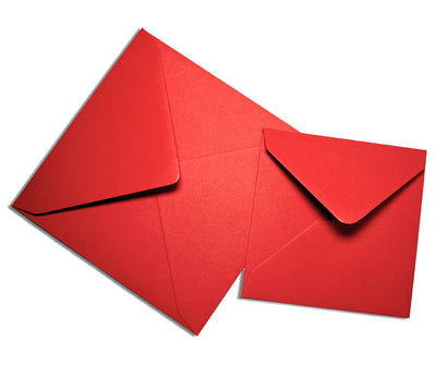 Colorplan Bright Red Envelope - Liberties Papers