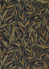Chiyogami  Black Leaf - Liberties Papers