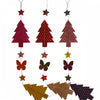 Hanging Garland Starry Christmas Trees - Liberties Papers