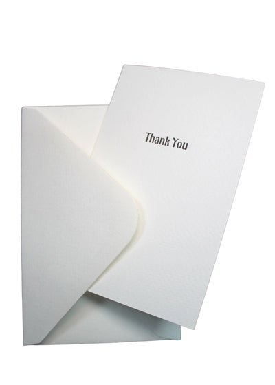 Letterpress Printed Thank You Cards - Liberties Papers