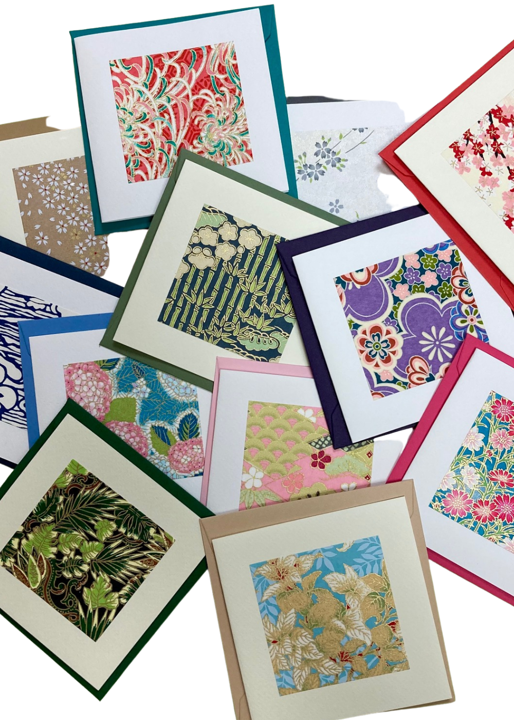 Hana Blossom Square Cards Modern - Liberties Papers