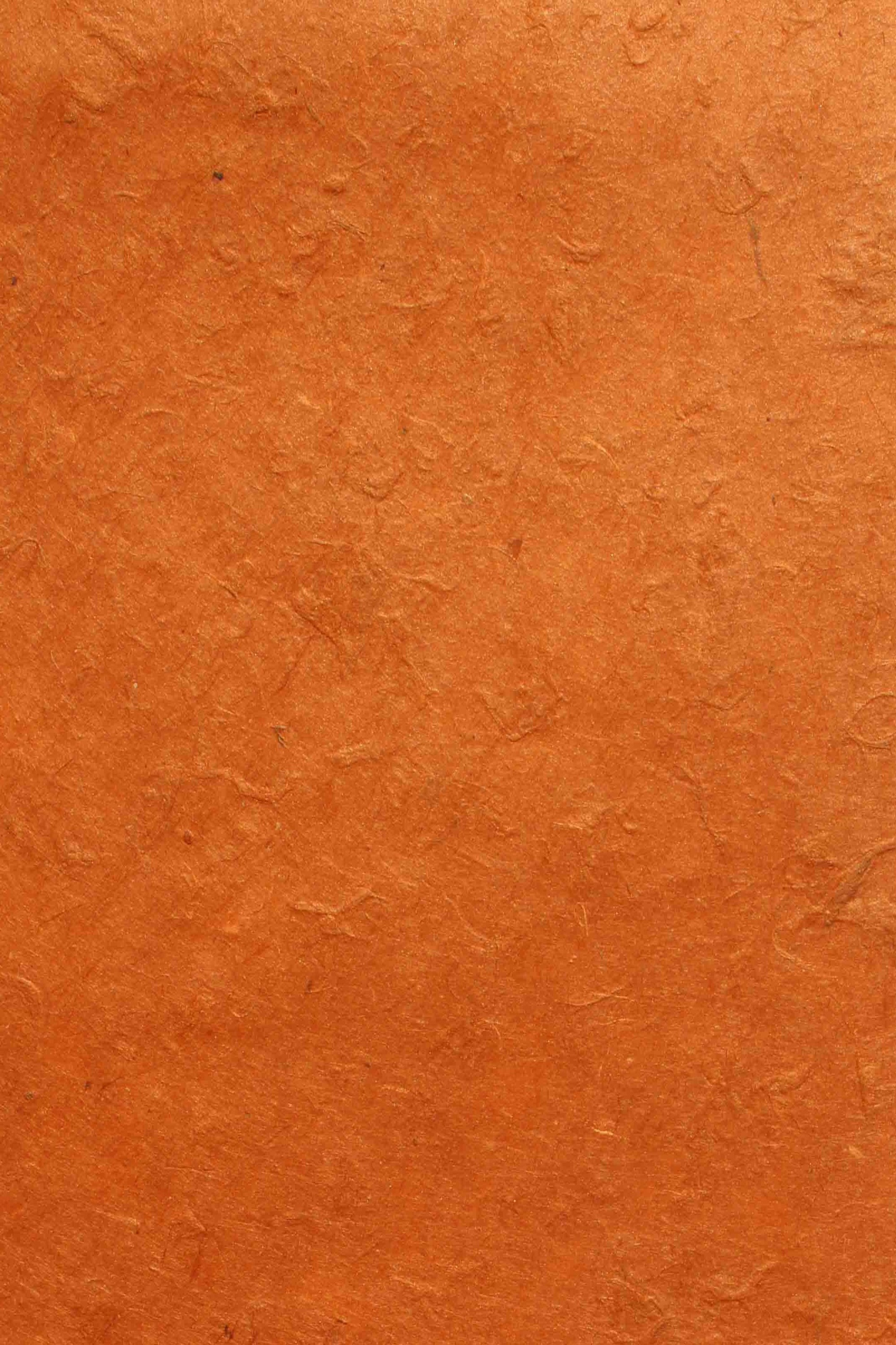 Nepalese Lokta Orange Ochre A4 - Liberties Papers
