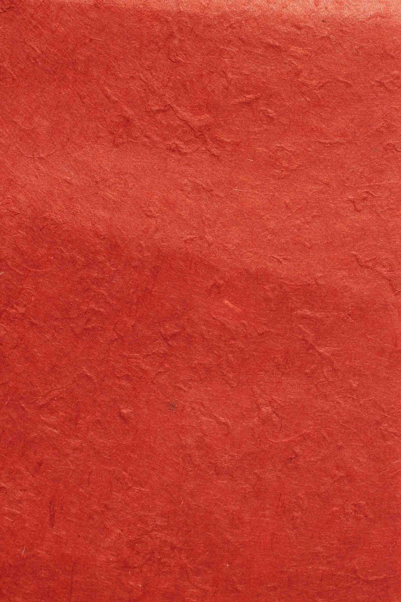 Nepalese Lokta Rusty Red A4 - Liberties Papers