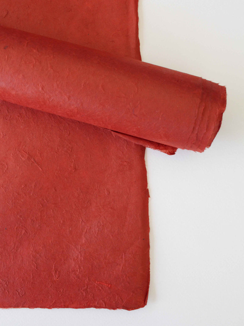 Nepalese Lokta Rusty Red - Liberties Papers