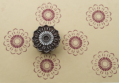 Mandala Flower Block - Liberties Papers