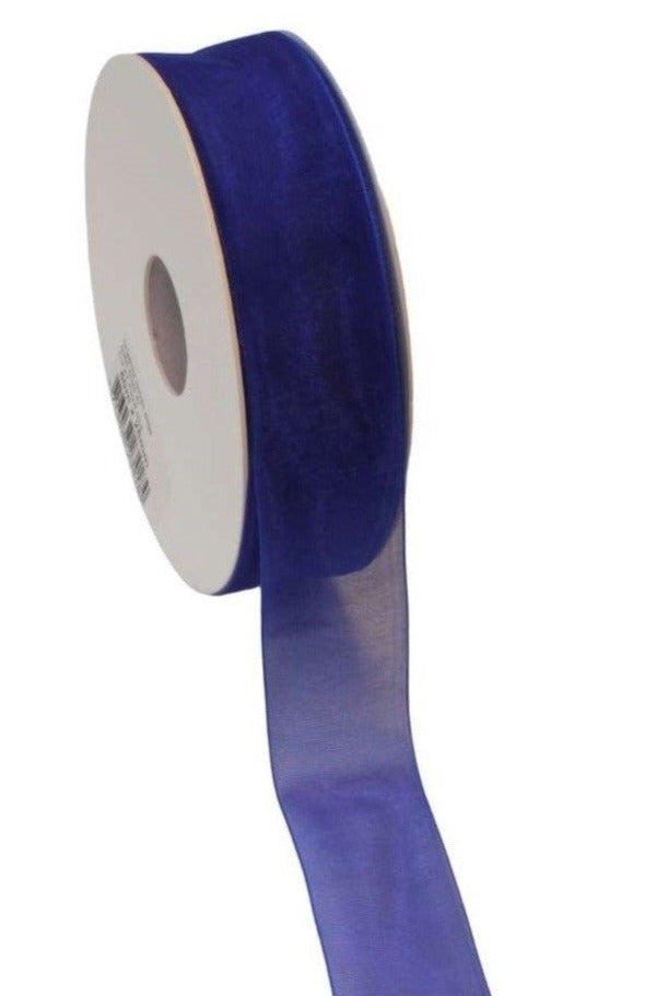 Organza Ribbon Royal Blue - Liberties Papers