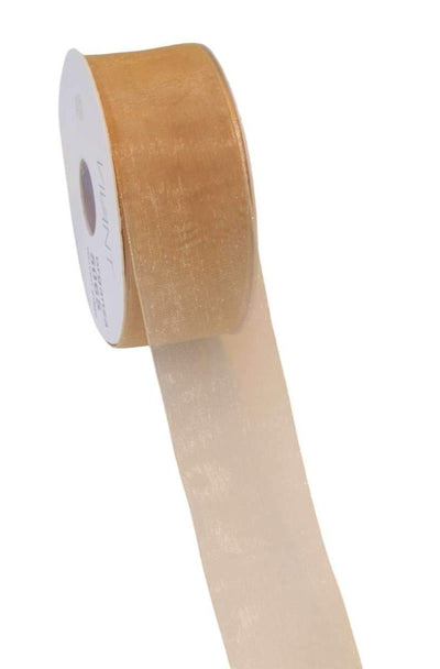 Organza Ribbon Beige - Liberties Papers