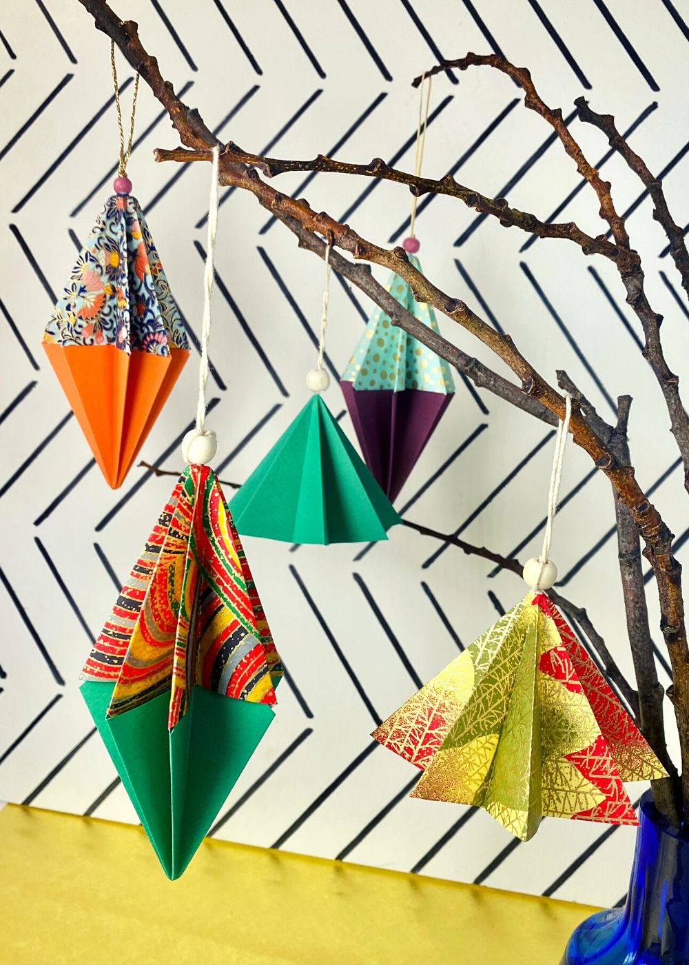 Festive Folding Workshop - Tree Decorations - Liberties Papers