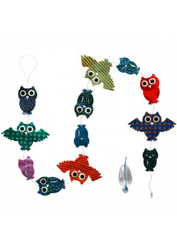 Hanging Garland Zanzibar Owls