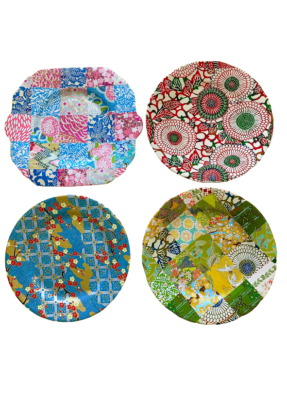 Plate decorating - Liberties Papers
