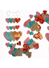 Hanging Garland Printed Hearts - Liberties Papers