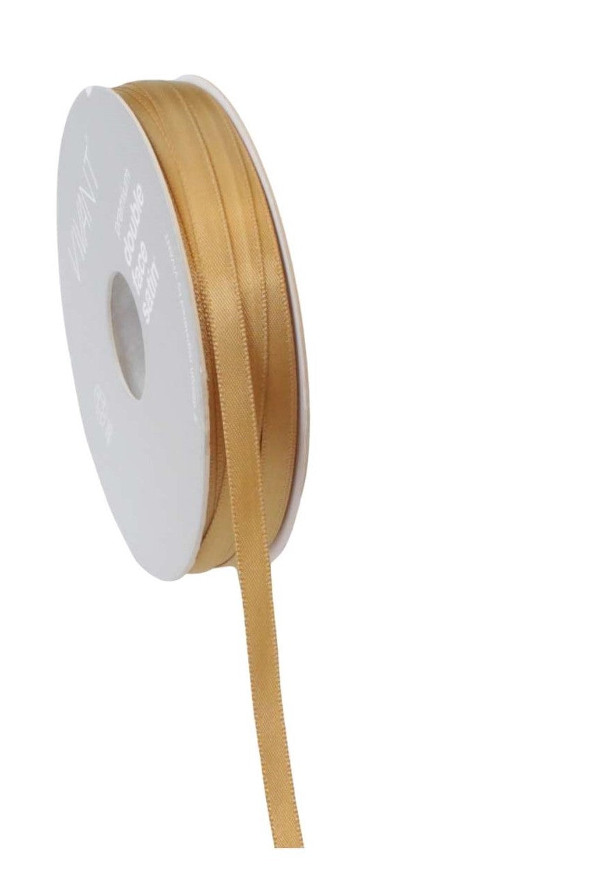 Satin Ribbon 6mm Gold - Liberties Papers