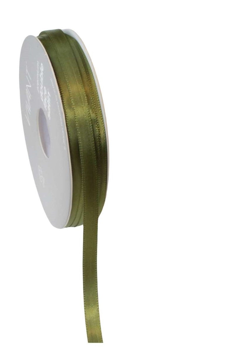 Satin Ribbon 6mm Green - Liberties Papers