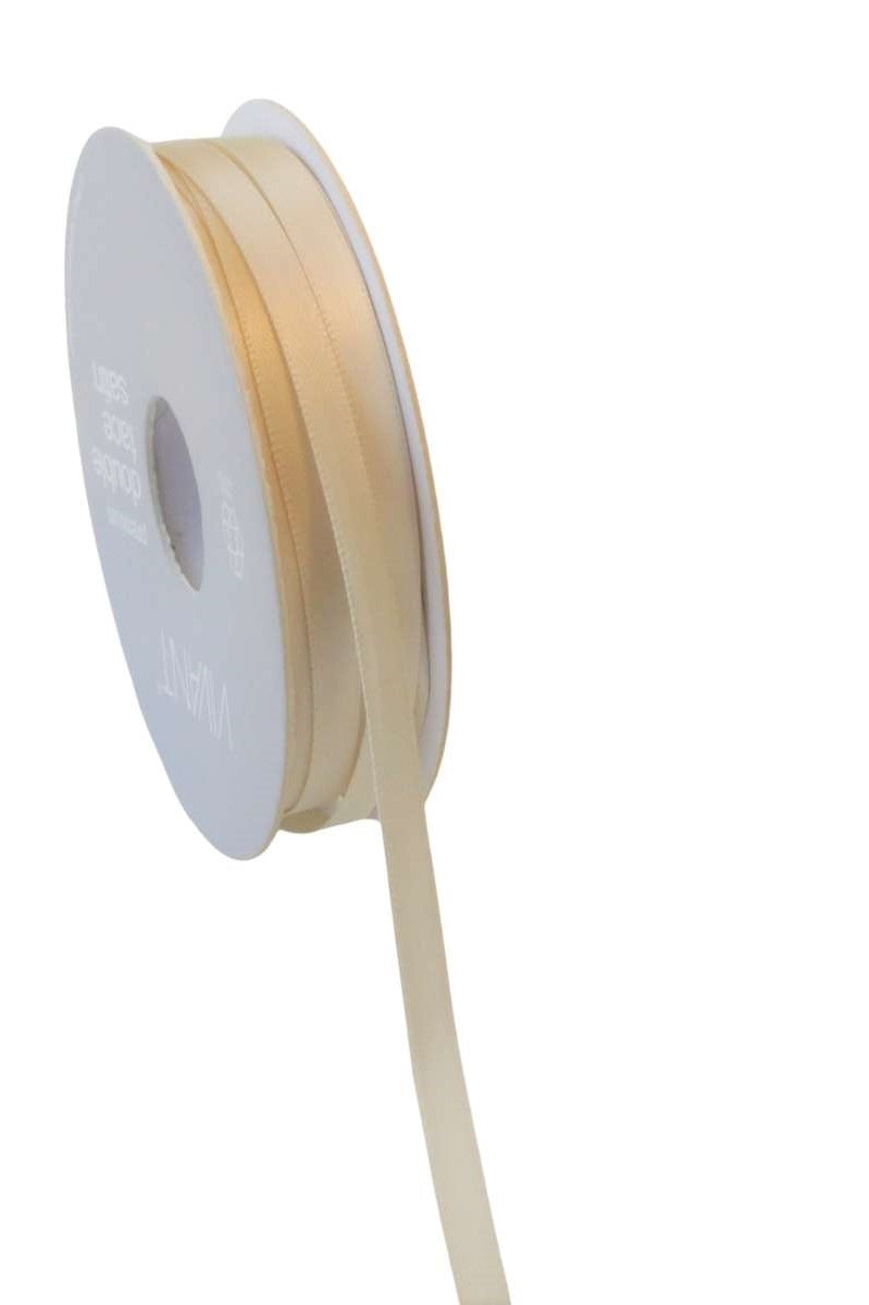 Satin Ribbon 6mm Ivory - Liberties Papers
