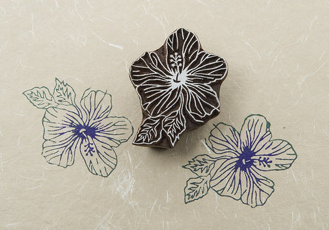 Shoe Flower Block - Liberties Papers