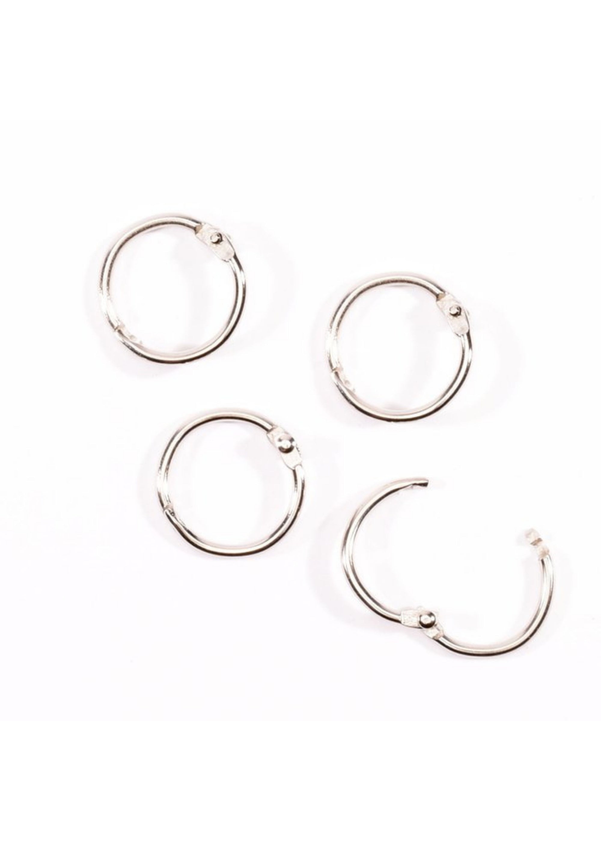 Bookbinding Rings Silver | Liberties Papers