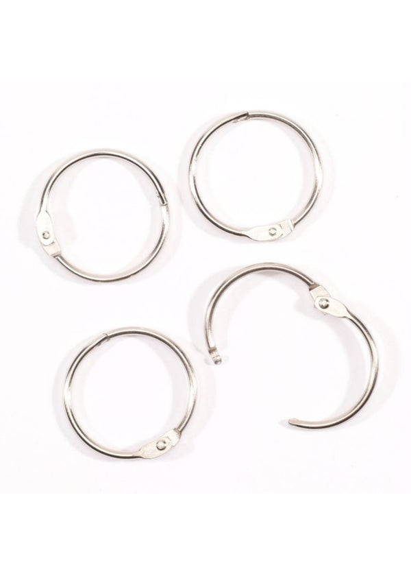 Bookbinding Rings Silver | Liberties Papers