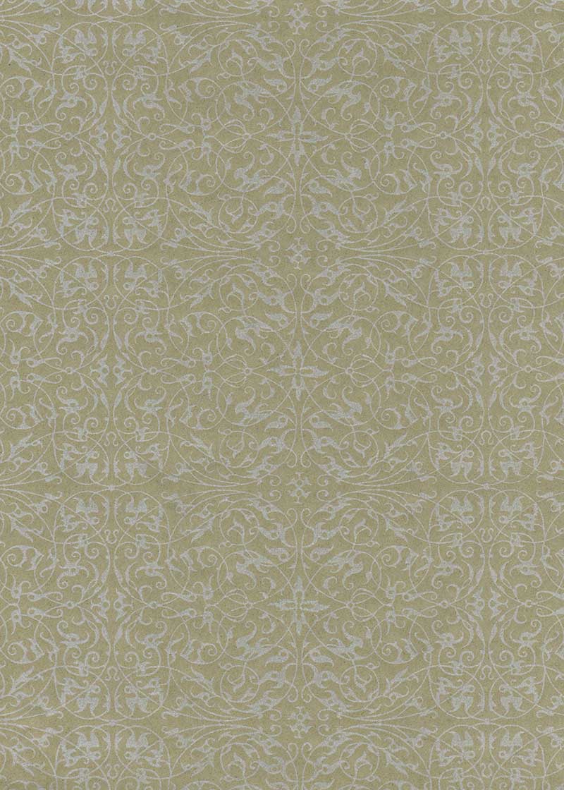 Pearlised Filigree Taupe - Liberties Papers