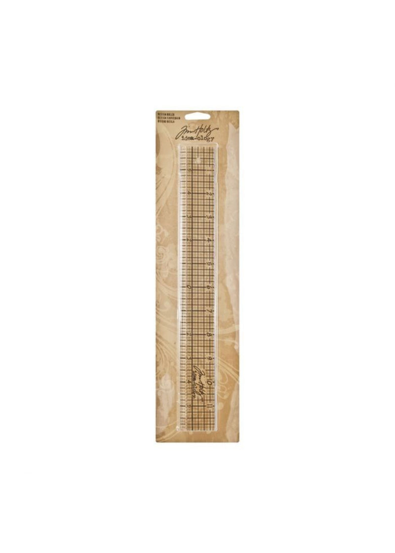 Tim Holtz Idea-ology  Ruler  12inch - Liberties Papers