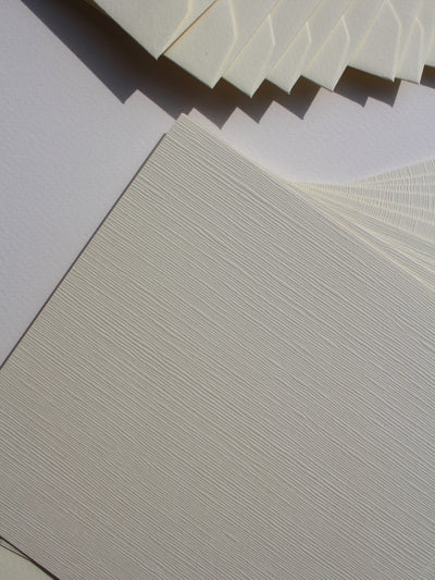 Japanese Linen Square Card Mixed Pack A - Liberties Papers