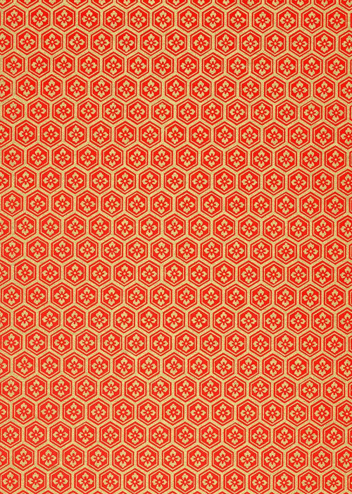Chiyogami Golden Lattice - Liberties Papers