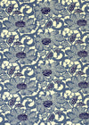 Chiyogami Blue Peony - Liberties Papers