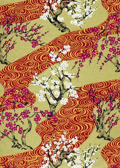 Chiyogami Golden Garden - Liberties Papers