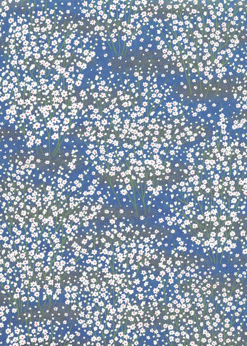 Chiyogami Meadow Flowers Blue - Liberties Papers