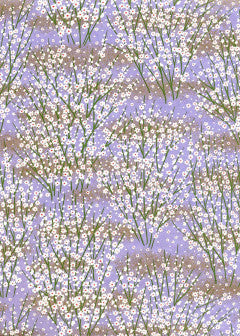 Chiyogami Meadow Flowers Lilac - Liberties Papers