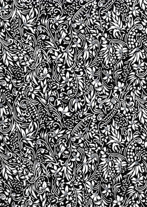 Chiyogami Princess Nukata Black - Liberties Papers