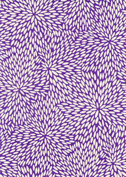 Chiyogami Petal Burst Purple - Liberties Papers