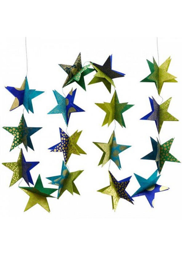Hanging Garland Double Star - Liberties Papers