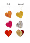 Hanging Garland Swing Hearts - Liberties Papers