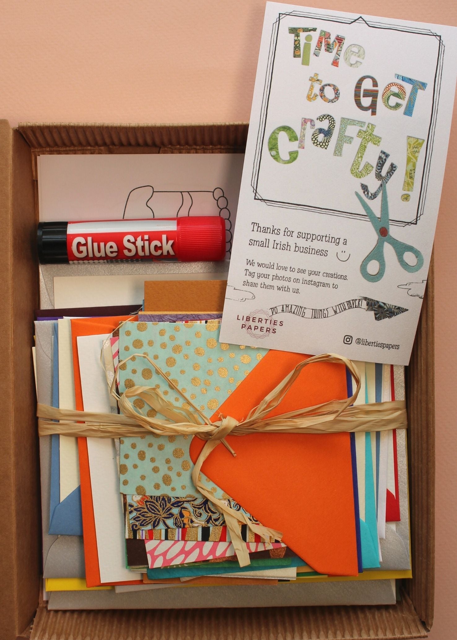 DIY Card Making Gift Box - Liberties Papers