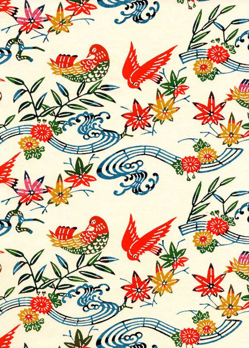 Katazome Shi - Inspiring Birdsong - Liberties Papers