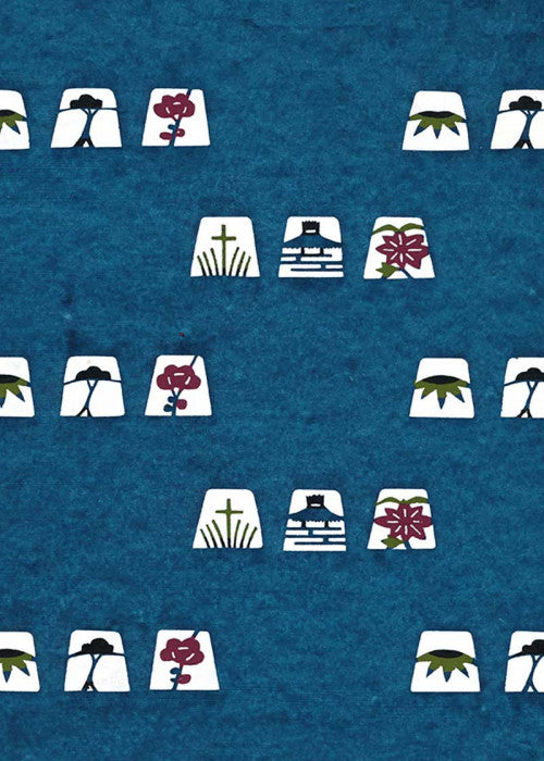 Katazome Shi - Blue Tranquility - Liberties Papers