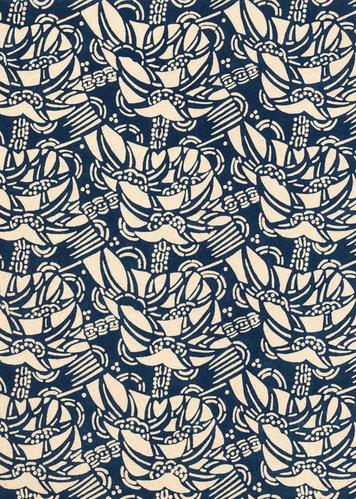 Katazome Shi - Blue Sandi - Liberties Papers