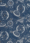 Katazome Shi - Blue Parasols - Liberties Papers